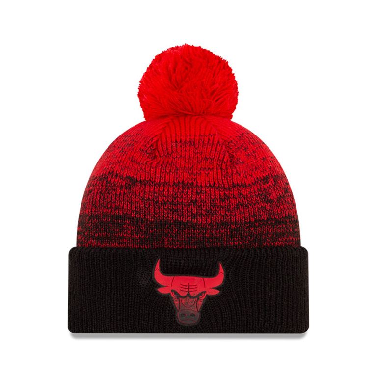 Gorras New Era Beanies Negros - Chicago Bulls NBA Back Half 93604RIFK